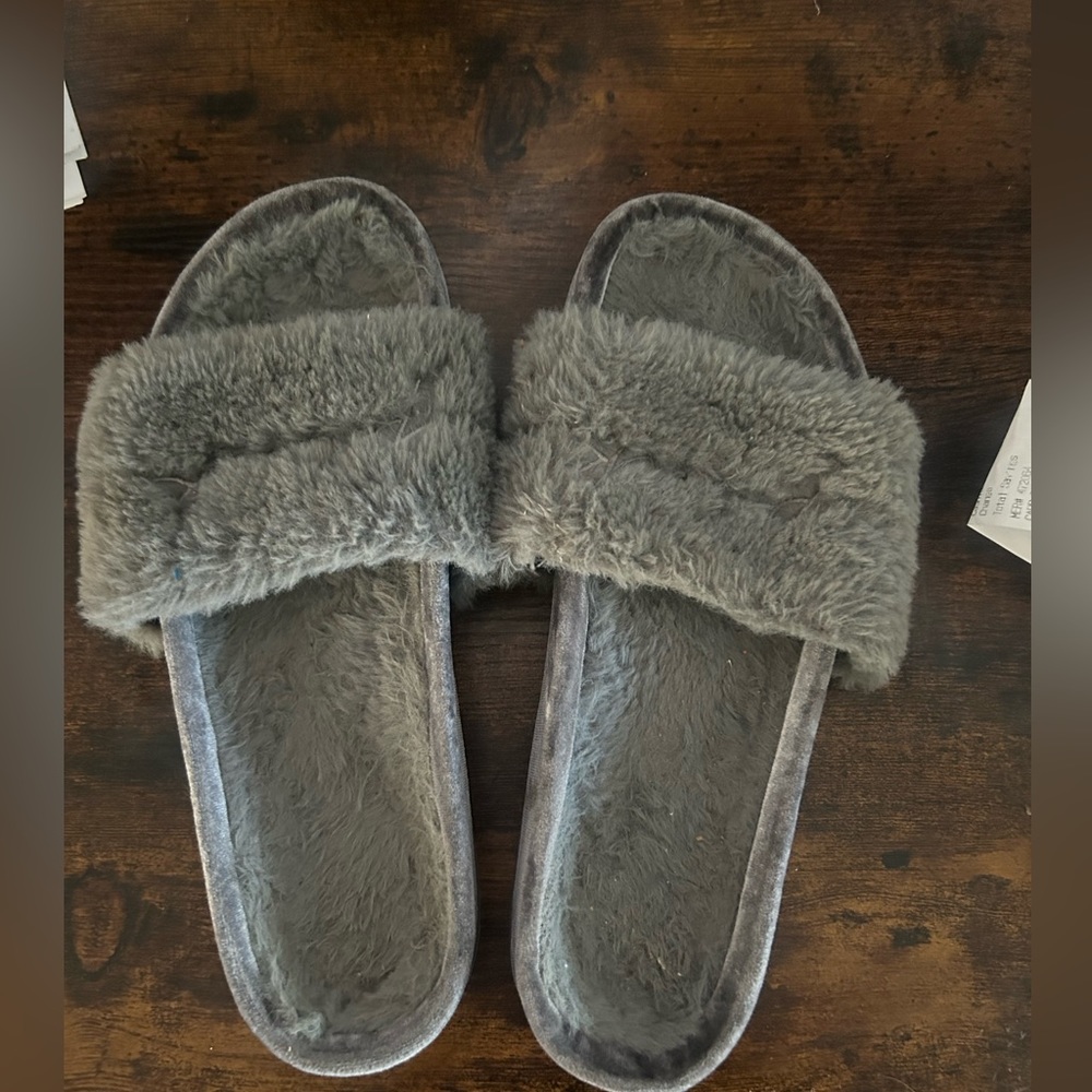 Pink slippers